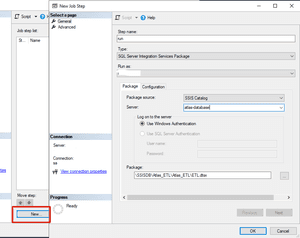 create job step